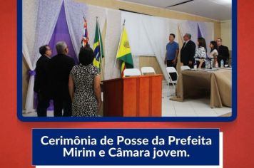 Prefeita Mirim e Câmara de Jovens 