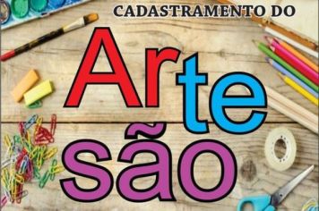 Cadastramento Artesãos