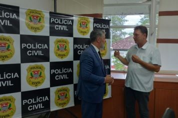 Prefeito se reúne com novo Delegado do Estado