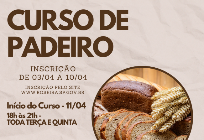 Curso de Padeiro 