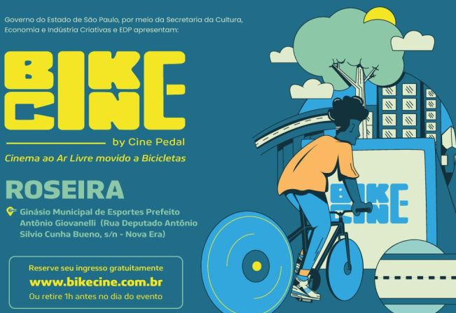 BIKE CINE EM ROSEIRA