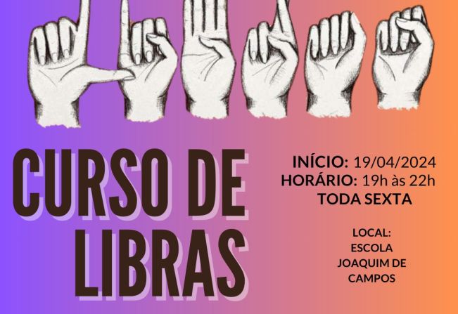 Prefeitura promove Curso de Libras para população