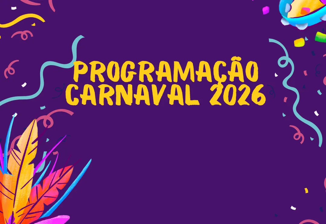 Programação do Carnaval 2026