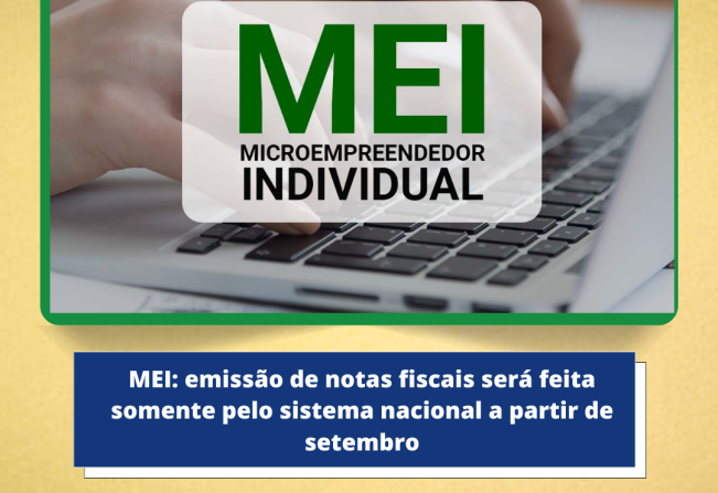 MUDANÇA NA EMISSÃO DE NOTAS PARA MEIs