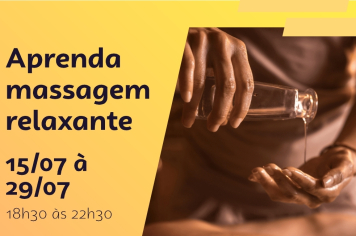 Prefeitura e Sebrae oferecem curso de massagem para população
